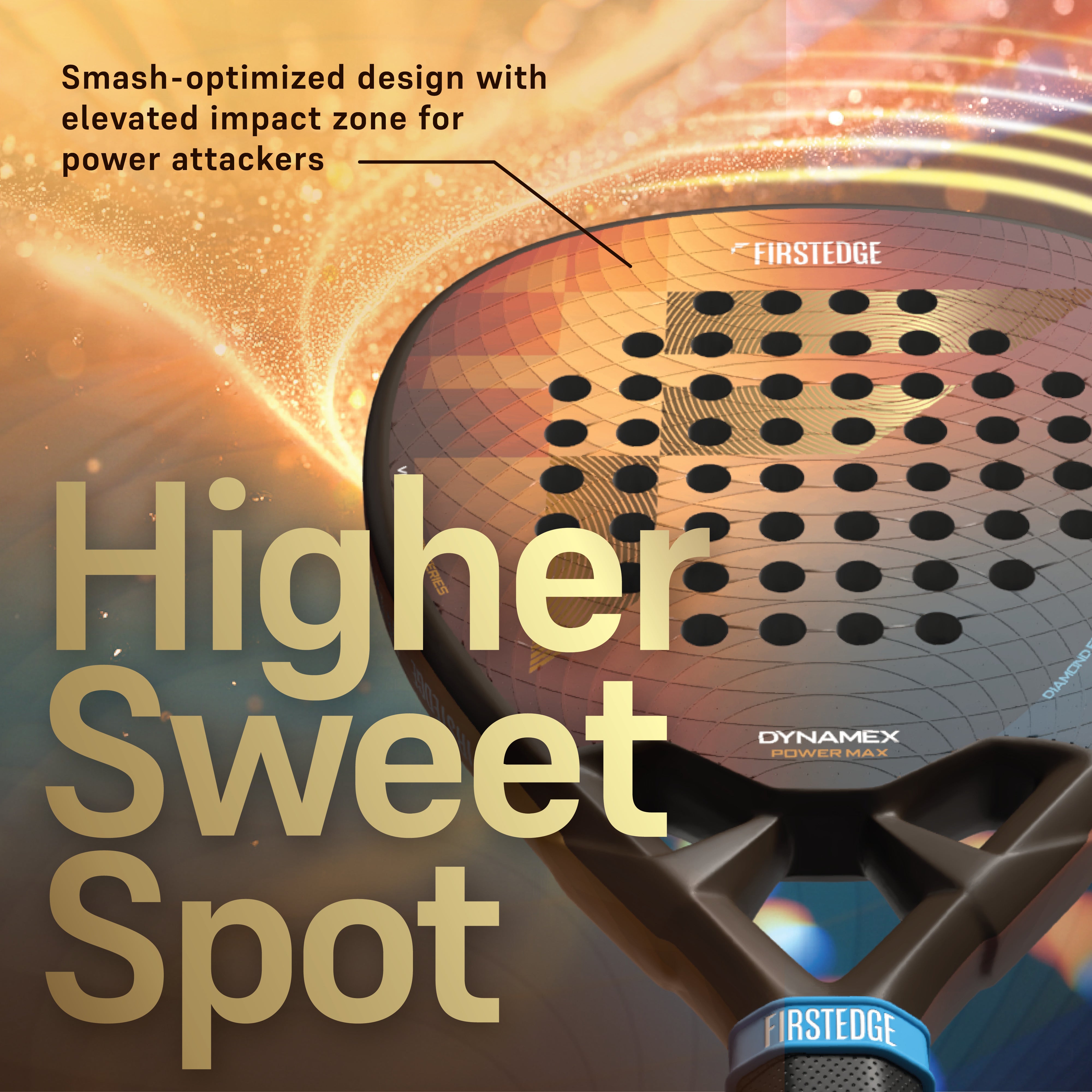 ⁠⁠Dynamex 12K Carbon Fibre Padel Racket