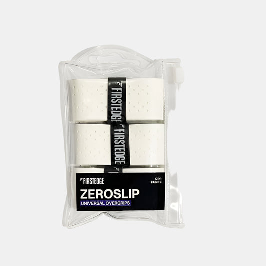 FirstEdge Zeroslip Universal Overgrips - Suitable for Pickleball, Padel, Tennis, Badminton & Squash (Pack of 3)