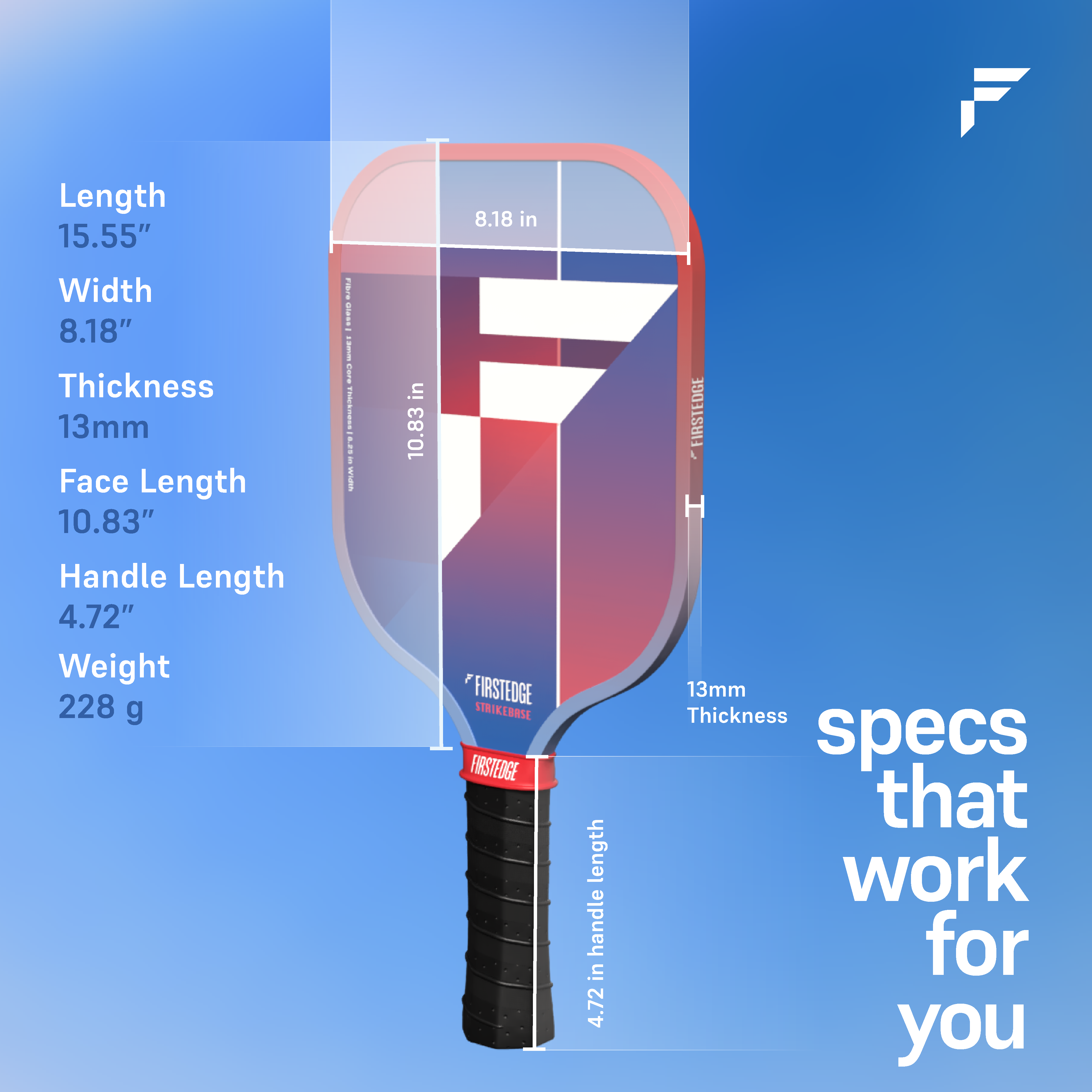 StrikeBase Pickleball Paddle