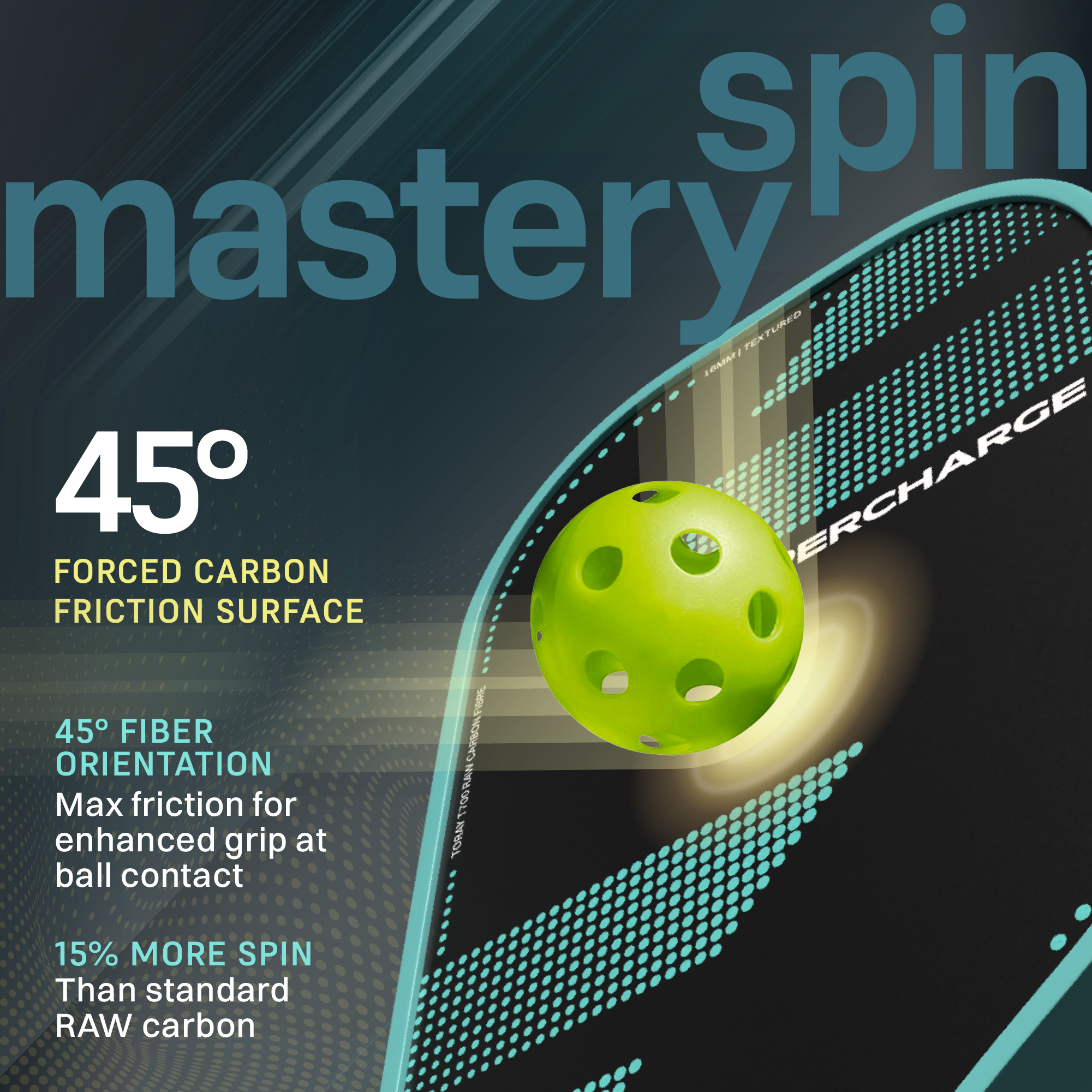 HyperCharge USAPA Approved Pickleball Paddle + Pro 40 Pickleball Outdoor Balls