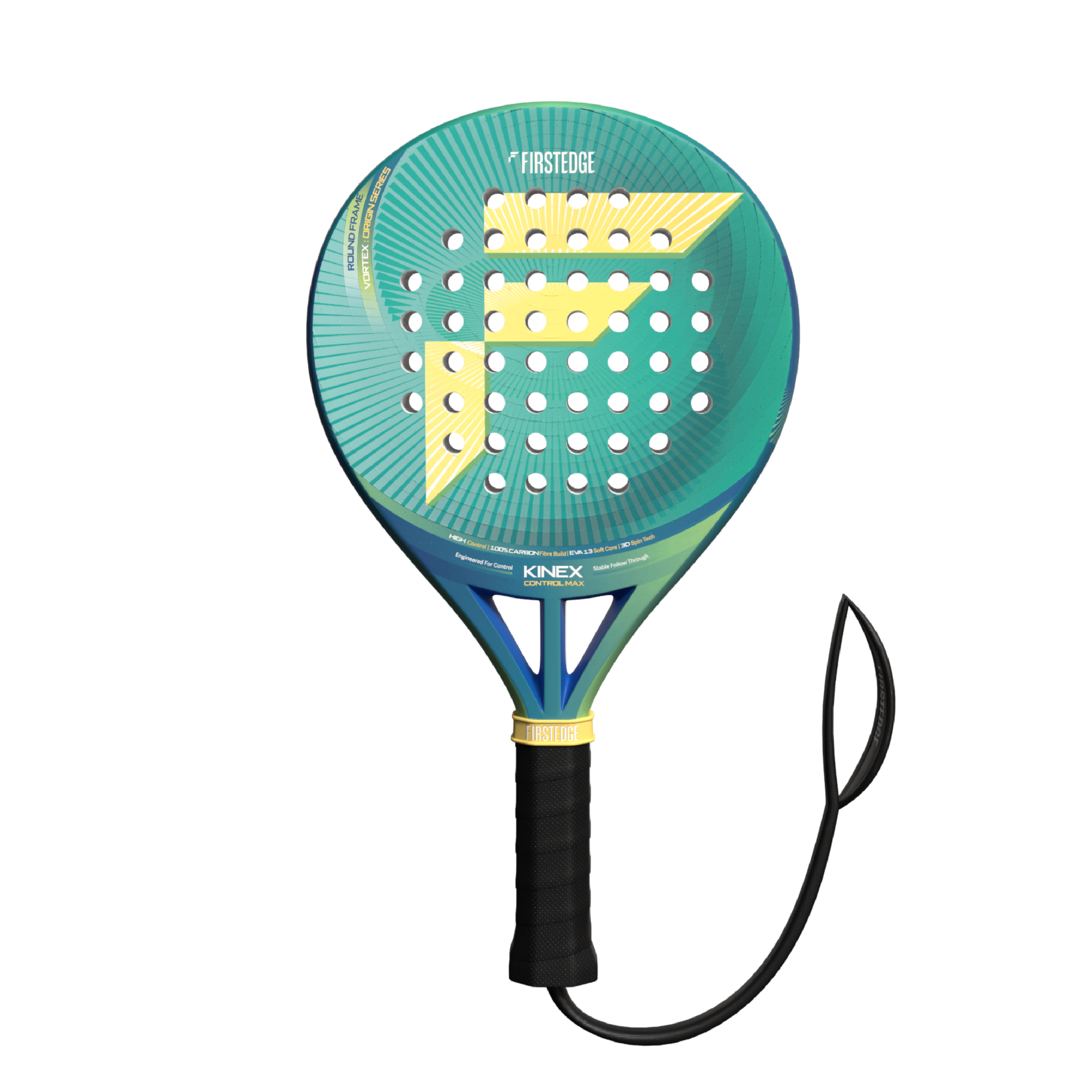 Kinex 100% Carbon Fibre Padel Racket