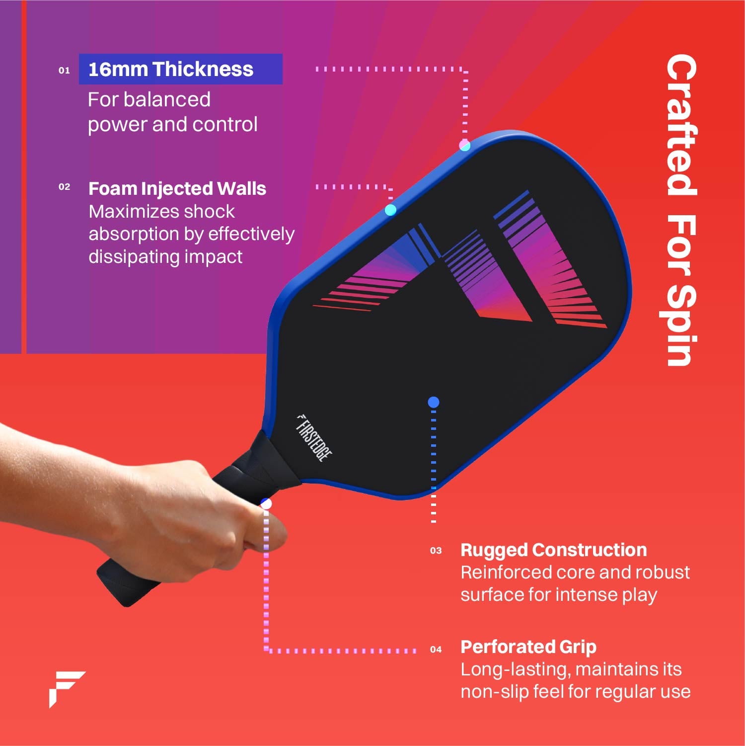 VeloFlex Pickleball Paddle