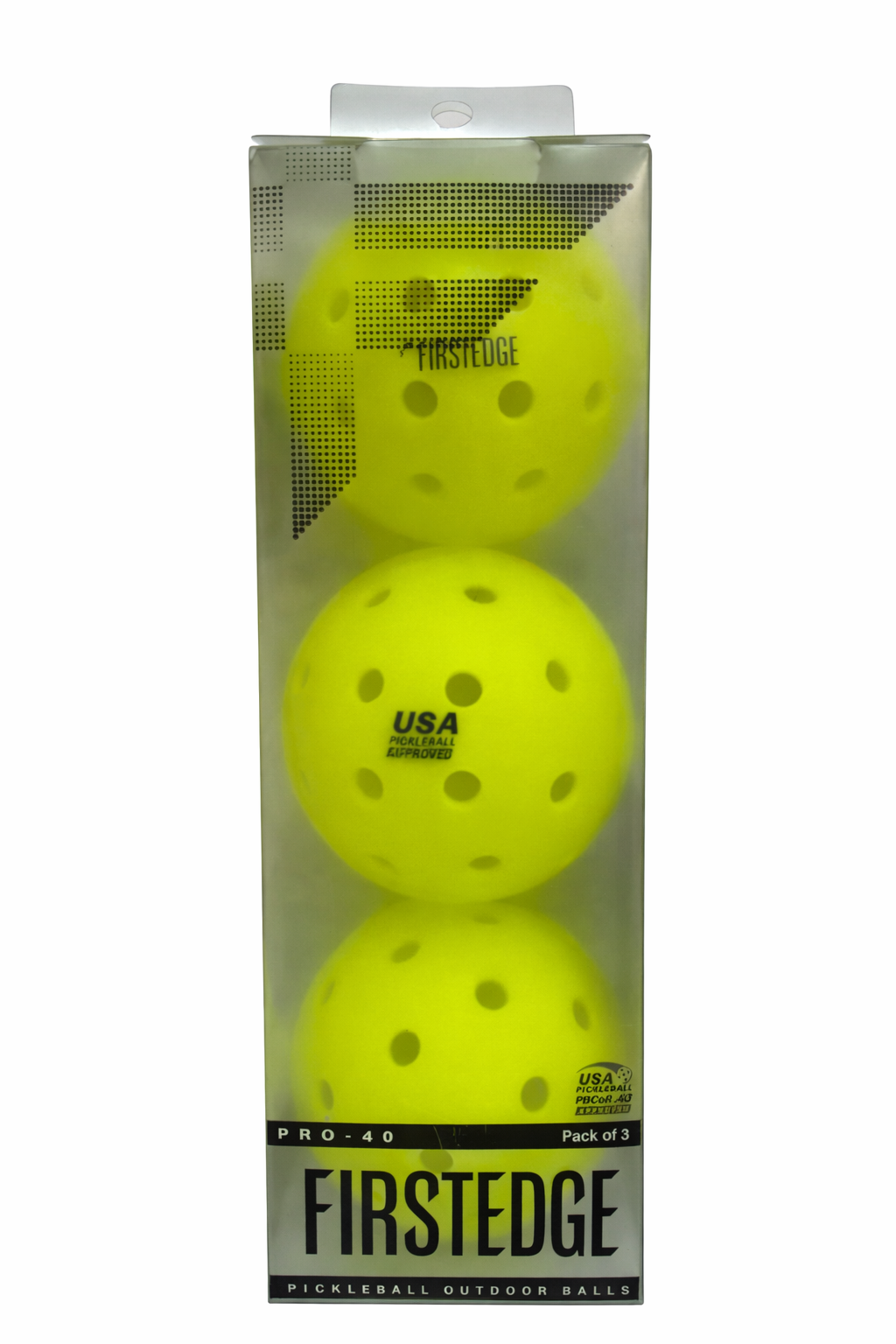 FIRSTEDGE Pro 40 Pickleball Outdoor Balls