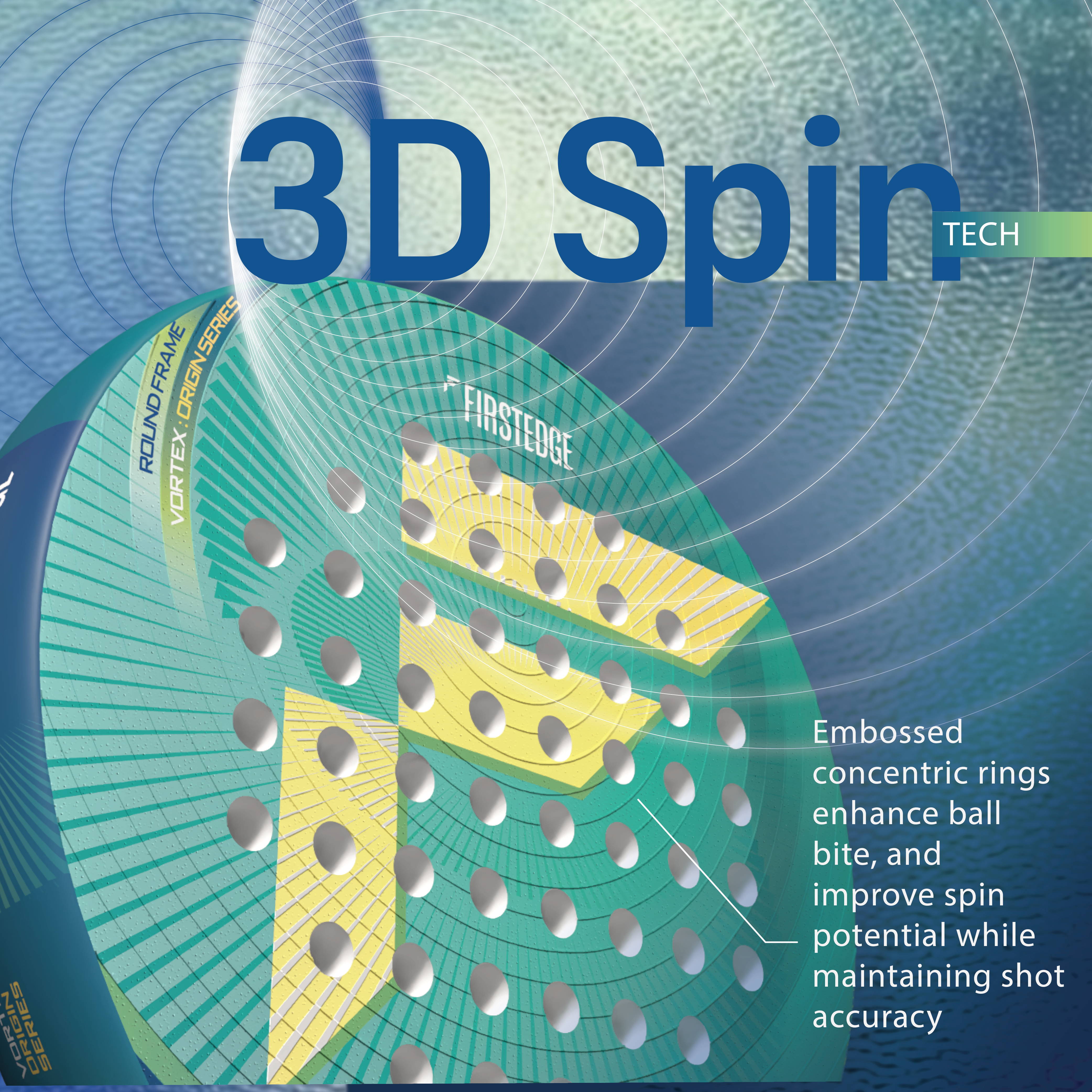 Kinex 100% Carbon Fibre Padel Racket