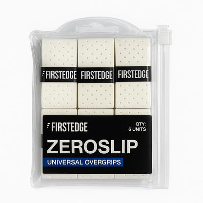 FirstEdge Zeroslip Universal Overgrips - Suitable for Pickleball, Padel, Tennis, Badminton & Squash (Pack of 3)