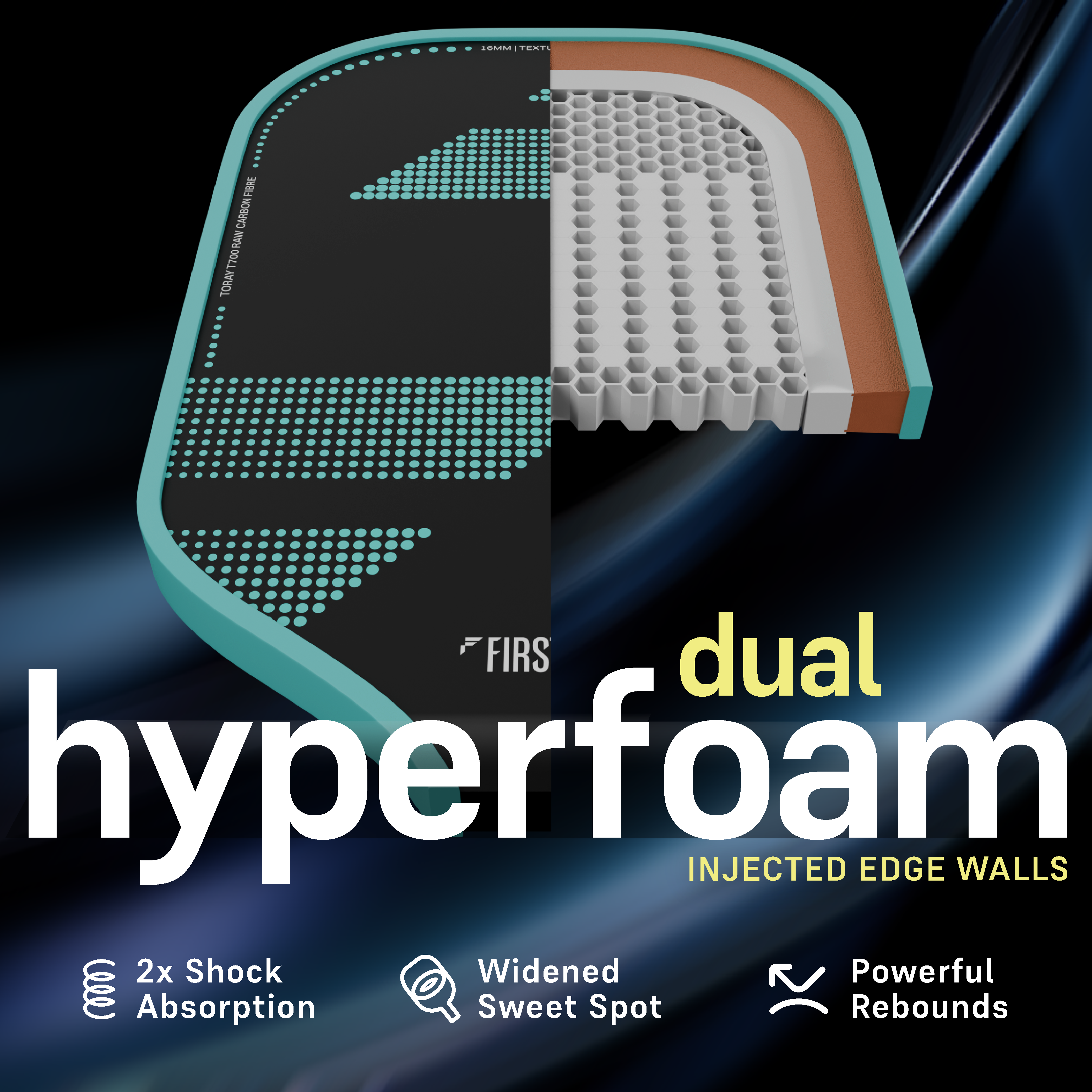 HyperCharge Pickleball Paddle (USAPA approved)
