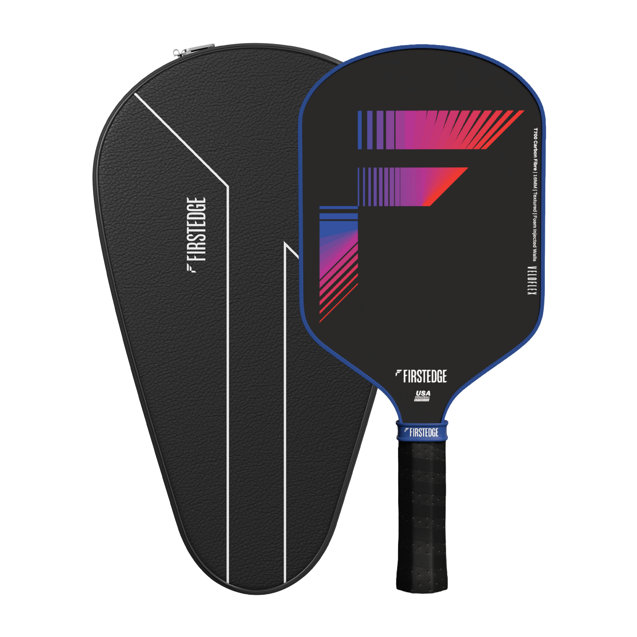 Buy Carbon Fiber Pickleball Paddle Long Handle | First Edge Sports