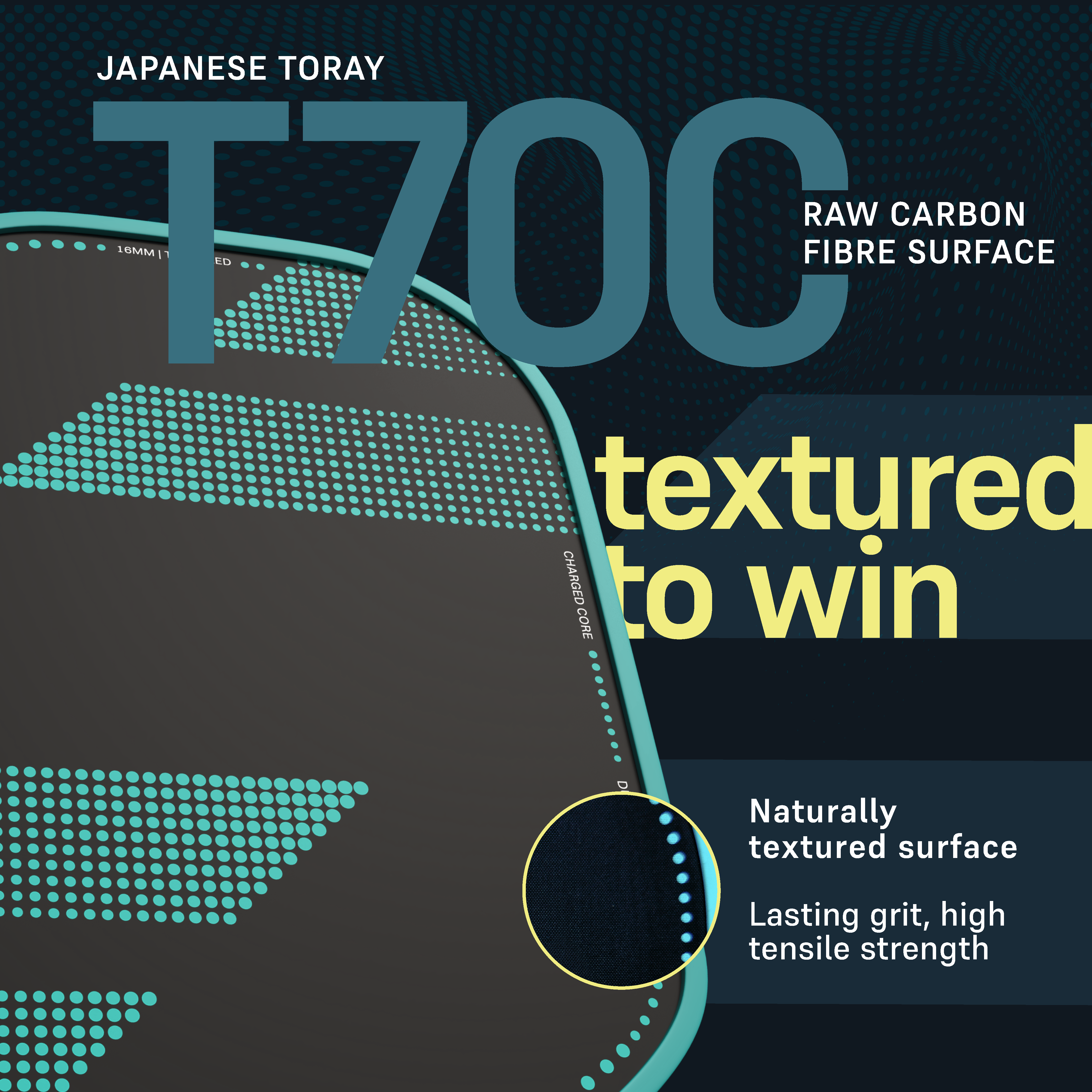 HyperCharge Pickleball Paddle (USAPA approved)